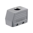 WEIDMULLER - Custodia con entrata cavo dall'alto, connettore e gancio trasversale in basso, HDC 10B TOBU 1M25G.