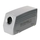 WEIDMULLER - Custodia con connettori a innesto industriali, entrata cavo laterale, gancio trasversale in basso, dimensioni: 8, IP65, HDC 24B TSBU 1M25G.