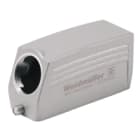WEIDMULLER - Custodia con connettori a innesto industriali, entrata cavo laterale, gancio longitudinale in basso, dimensioni: 8, IP65, HDC 24B TSLU 1M32G.