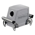 WEIDMULLER - Custodie, entrata cavo laterale, connettore, gancio trasversale in alto, HDC 32A TSBO 1M25G.