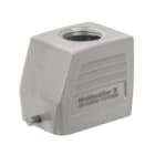 WEIDMULLER - Custodie, entrata cavo dall'alto, connettore, gancio longitudinale in basso, HDC 06B TOLU 1M25G.