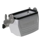 WEIDMULLER - Custodia con connettori a innesto industriali, base di prolunga, gancio longitudinale in basso, grandezza 6, IP65 in condizione innestata HDC 16B KLU 1M25G.
