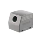 WEIDMULLER - Custodia con entrata cavo laterale, connettore e gancio trasversale in basso HDC 32B TSBU 1M32G.