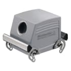 WEIDMULLER - Custodie, entrata cavo laterale, connettore, gancio trasversale in alto HDC 32B TSBO 1M32G.