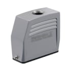 WEIDMULLER - Custodia con entrata cavo dall'alto e connettore, gancio longitudinale in basso, HDC 25A TOLU 1M20G.