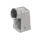 WEIDMULLER - Custodia con entrata cavo laterale, connettore e gancio trasversale in basso HDC 04A TWLU 1M20G.