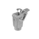 WEIDMULLER - Custodia con connettori a innesto industriali, base di prolunga, gancio trasversale in basso, grandezza 1, IP65 in condizione innestata HDC 04A KOLU 1M20G.