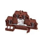 WEIDMULLER - Morsetto Molla Autobloccante ZDK 2.5 mm² 2.5V BR.