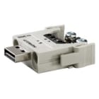 WEIDMULLER - Modulo per connettori a innesto industriali in policarbonato beige HDC CM BUS 2SS PBDP.