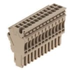 WEIDMULLER - Spina di collegamento ad innesto 2.5 mm² ZP 2.5/1AN/QV/12.