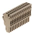 WEIDMULLER - Spina di collegamento ad innesto 2.5 mm² ZP 2.5/1AN/QV/13.