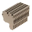 WEIDMULLER - Spina di collegamento ad innesto 2.5 mm² ZP 2.5/2AN/QV/11.