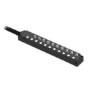 WEIDMULLER - Distributore sensori attuatori, Modulo completo, Versione cavo fisso, SAI-10L-VPFC-3A-M08L-PNP-10U04.