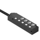 WEIDMULLER - Ripartitore passivo sensore-attuatore (con cavo) completo, Versione con cavo fisso, 4 prese di contatto, 3 poli, M8, 5 m, SAI-4-F 3P M8 L 5M.