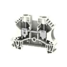 WEIDMULLER - Morsettiera passante per collegamento a vite bianca 10 mm² 57 A 1000 V, 2 collegamenti, 1 piano, TS 35, V-0, Wemid, 130 °C WDU 10 WS.