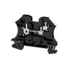 WEIDMULLER - Morsettiera passante a vite nero 2.5 mm² 24 A 800 V TS 35 V-0 Wemid 130 °C WDU 2.5/1.5/ZR SW.