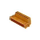 WEIDMULLER - Connettori per circuito stampato, 320V, 21.5A, Passo 5.08mm, 3.31mm², 8 poli, Collegamento a vite, Box, SLS 5.08/08/180FI SN OR BX.