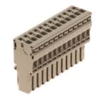 WEIDMULLER - Spina collegamento molla autobloccante 4 mm² ZP 4/1AN/12.
