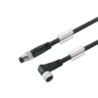 WEIDMULLER - Cavi sensore-attuatore preconfezionati, Linea di collegamento M8 / M8, 4 poli, Lunghezza cavo 1.5 m, maschio diritto - femmina, SAIL-M8GM8W-4-1.5U.