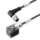 WEIDMULLER - Cavo valvola, Connettore angolato per valvole, Forma B Industria (11 mm), M12 codificato A, SAIL-VSB-M12W-3.0U.
