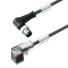 WEIDMULLER - Cavo valvola, Connettore angolato per valvole, Forma C DIN 8 mm, M12 codificato, SAIL VSCD M12W 10U.