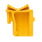 WEIDMULLER - Parete di separazione e terminale per morsetti giallo, Posizione verticale: 13.7 mm, Larghezza: 4.2 mm, HB, PA 66 GF 30 ZAD ZT/ZPS2.5.