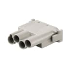 WEIDMULLER - Contatto Maschio 630V HDC CM HE 4MC.