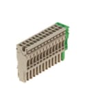 WEIDMULLER - Spina collegamento innesto 2.5 mm² ZP 2.5/1AN/13 GN/BE.