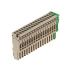 WEIDMULLER - Spina collegamento 2.5 mm² ZP 2.5/1AN/17 GN/BE.