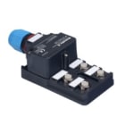 WEIDMULLER - Ripartitore passivo sensore-attuatore (senza cavo) completo con calotta Ex, 4 prese di contatto, 2 poli, M12 - SAI-04D-VPPS-2A-M12O-NAM-EX.