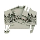 WEIDMULLER - Morsettiera portacomponenti Molla autobloccante Beige scuro 2.5 mm² 400 V Numero di collegamenti: 2 Numero di piani: 1 TS 35 V-0 Wemid ZDU 2.5-2 O.EL. 1868870000