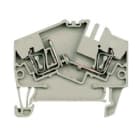 WEIDMULLER - Morsettiera portacomponenti Molla autobloccante Beige scuro 2.5 mm² 400 V Numero di collegamenti: 2 Numero di piani: 1 TS 35 V-0 Wemid ZDU 2.5-2 O.EL.