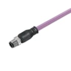 WEIDMULLER - Cavi dati in rame preconfezionati, 1.5 m, connettore maschio diritto, SAIL-M12G-PB-1.5D.