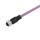 WEIDMULLER - Cavi dati in rame preconfezionati, un'estremità senza connettore, 2 poli, lunghezza 1.5 m, connettore femmina diritto SAIL-M12BG-PB-1.5D.