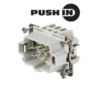 WEIDMULLER - Inserto di contatto Maschio 500V 24A 6 poli PUSH IN 3 HDC HE 6 MP.