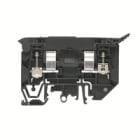 WEIDMULLER - Morsetto componibile portafusibile nero 4 mm² 10 A 70 V TS 35 TS 32 V-0 WSI 4/2/LD 30-70V AC/DC. 1880440000