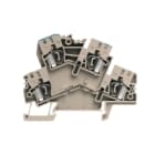 WEIDMULLER - Morsetto, molla autobloccante, 4 mm², ZDK 4-2/N/L