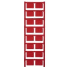 WEIDMULLER - Siglatura dispositivi, Larghezza: 27 mm, poliammide 66, rosso, Campo delle temperature di impiego: -40...100 °C SM 27/18 MC NE RT. 1906110000