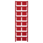 WEIDMULLER - Siglatura dispositivi, Larghezza: 27 mm, poliammide 66, rosso, Campo delle temperature di impiego: -40...100 °C SM 27/18 MC NE RT.