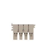 WEIDMULLER - Morsetto componibile a più piani, collegamento ad innesto, beige scuro, 2.5 mm², V-0, Wemid STGH ZRV2.5. 1907000000