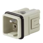 WEIDMULLER - Inserto di contatto Maschio 250V 16A 5 poli Collegamento a crimpare Grandezza 1 HDC HQ 5 MC. 1912440000