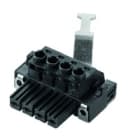 WEIDMULLER - Connettore 7.62 mm BVZ 7.62HP/04/180SH150C SN BK BX