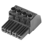 WEIDMULLER - Connettore 7.62 mm BVZ 7.62HP/04/180 SN BK BX