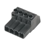 WEIDMULLER - Connettore 7.62mm SVZ 7.62HP/04/180G SN BK BX.