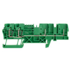 WEIDMULLER - Morsetto innestabile verde 2.5 2.5 mm² Numero di collegamenti 4 Numero di piani 1 V-0 Wemid ZT 2.5/4AN/2 GN.