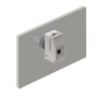 WEIDMULLER - Morsetto passante 500V 32A, larghezza 10mm, 6mm², collegamento a vite/a saldare, VWGK 4 GY BX.
