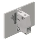 WEIDMULLER - Morsetto passante 1000V 232A larghezza 25mm 95mm² capicorda ad anello/forcella in box WGK 95F VP GY BX.