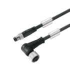 WEIDMULLER - Cavi sensore-attuatore preconfezionati, Linea di collegamento M8/M12, 3 poli, 1.5 m, maschio diritto-femmina, SAIL-M8GM12W-3-1.5V.