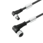 WEIDMULLER - Cavi sensore-attuatore preconfezionati, Linea di collegamento M8/M12, 4 poli, 1.5 m, maschio diritto-femmina, SAIL-M8WM12W-4-1.5V.