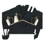 WEIDMULLER - ZDU 2.5-2/3AN SW, morsetto con molla autobloccante, 2.5 mm²